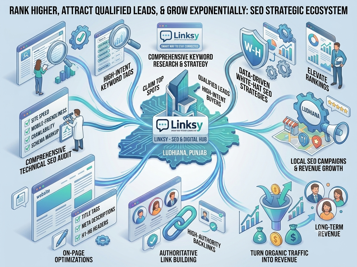 Linksy Digital SEO Services Ludhiana