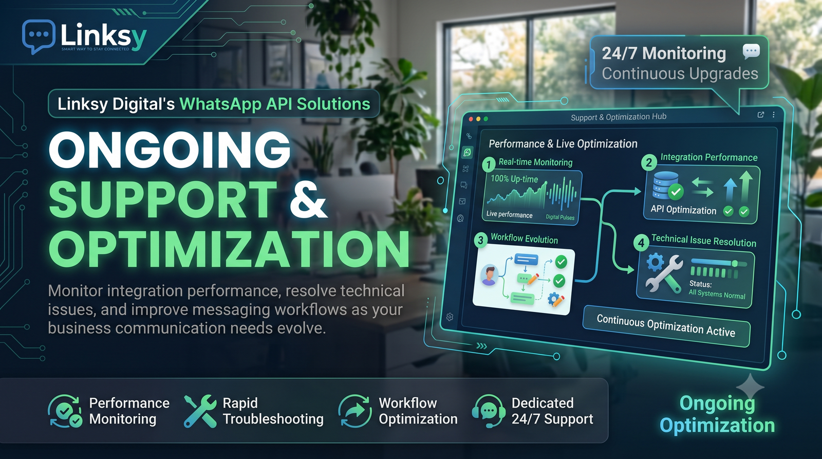 WhatsApp Business API Support and Optimization
